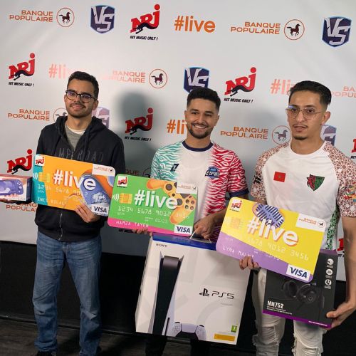 Fifa 2023 Gaming Event with NRJ, La Banque Populaire and #Live Powered By Versus Arena Gaming Center